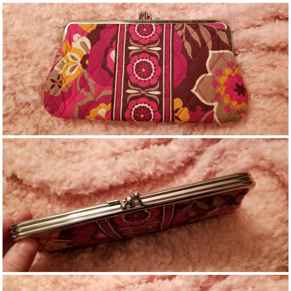 Vera Bradley Kisslock Wallet